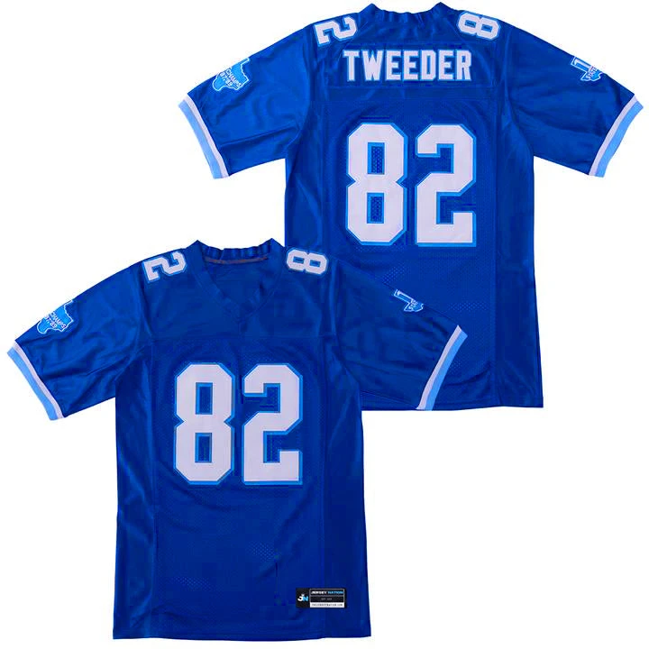 Charlie Tweeder Varsity Blues West Canaan Coyotes Football Jersey 1 Charlie Tweeder Varsity Blues West Canaan Coyotes Football Jersey