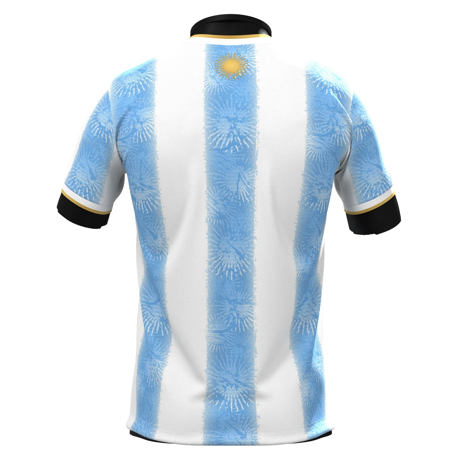 Argentina Heritage Custom Football Jersey 2 Argentina Heritage Custom Football Jersey - Image 2