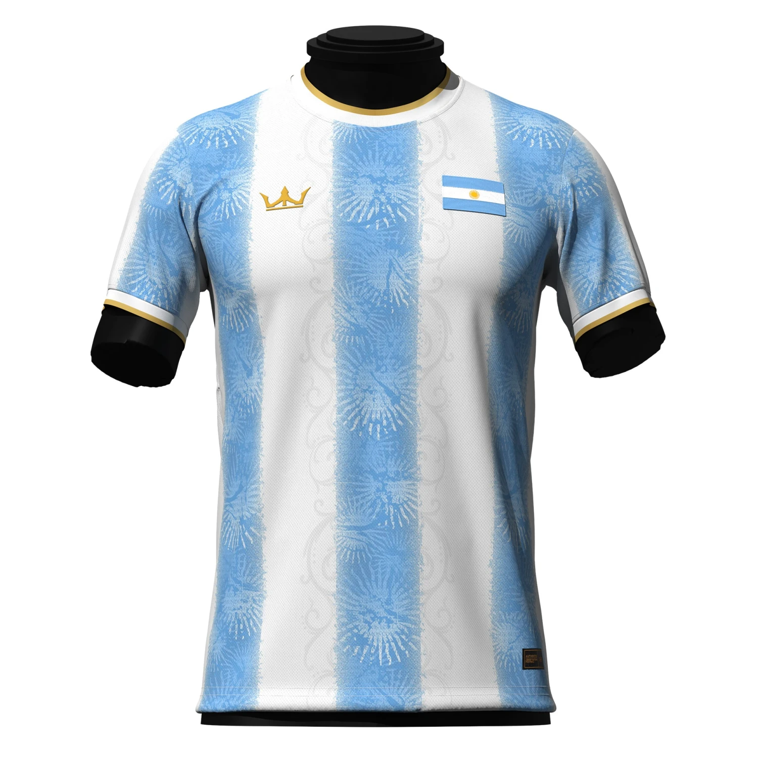 Argentina Heritage Custom Football Jersey 1 Argentina Heritage Custom Football Jersey