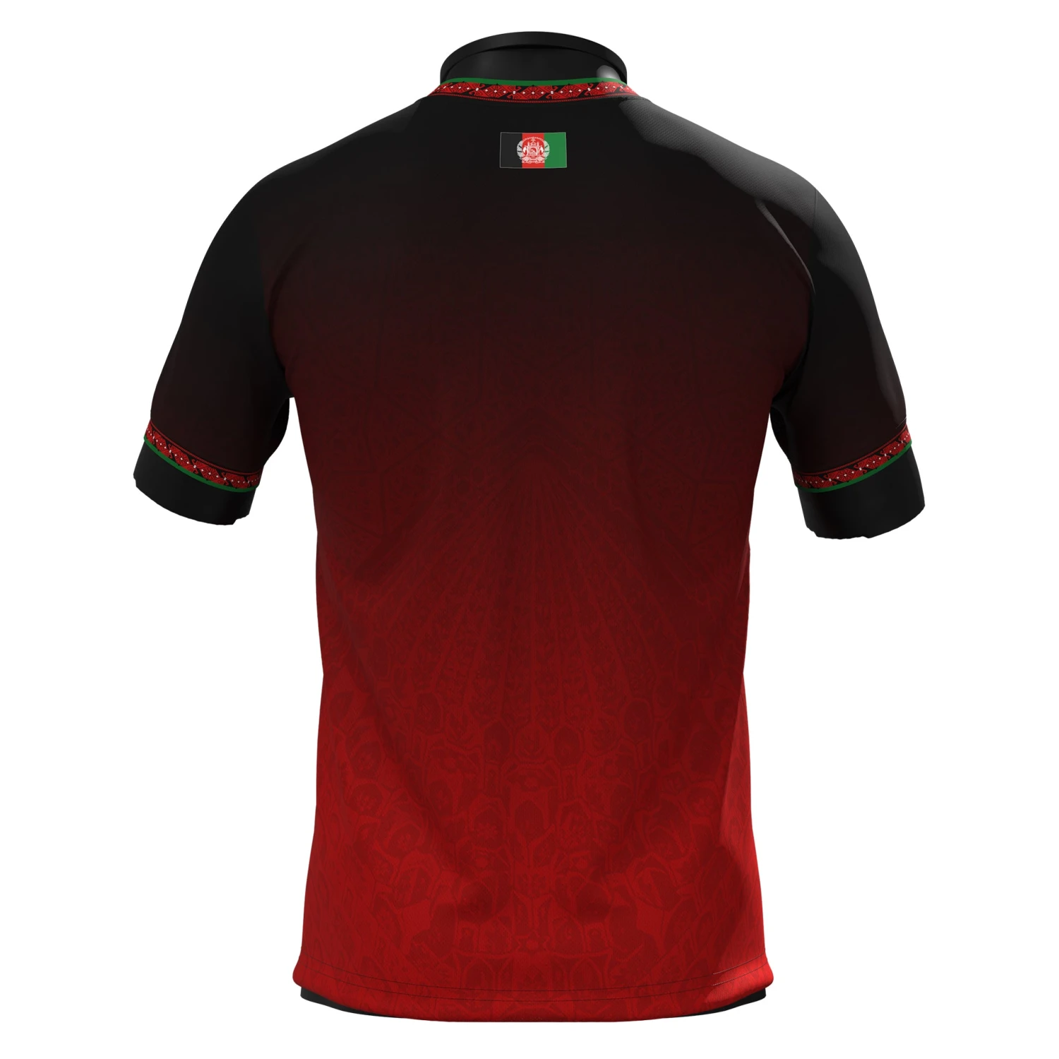 Afghanistan Heritage Custom Football Jersey 3 Afghanistan Heritage Custom Football Jersey - Image 3