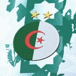 Algeria Heritage Custom Football Jersey -World of Sportswear AlgeriaFootballJerseyBackCrest