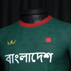 Bangladesh Heritage Custom Football Jersey -World of Sportswear BangladeshCustomFootballJerseyChest