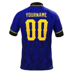 World of Sportswear 12 World of Sportswear -World of Sportswear BosniaCustomFootballJerseyBack