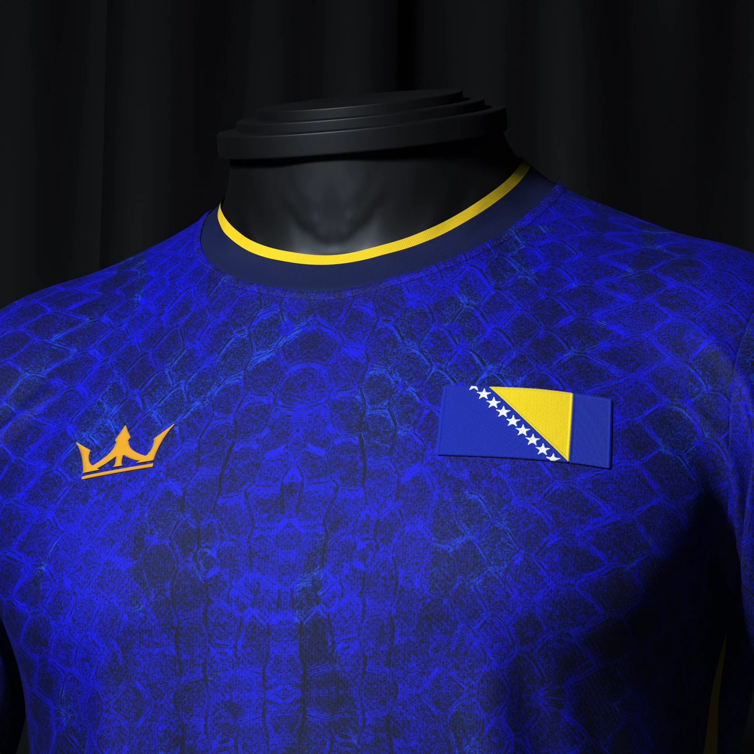 Bosnia Heritage Custom Football Jersey 4 Bosnia Heritage Custom Football Jersey - Image 4