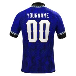 Bosnia Heritage Custom Football Jersey 19 Bosnia Heritage Custom Football Jersey -World of Sportswear Bosnia Custom Football Jersey Back