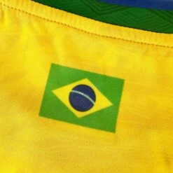 Brazil Heritage Custom Football Jersey 28 Brazil Heritage Custom Football Jersey -World of Sportswear BrazilFootballJersey5