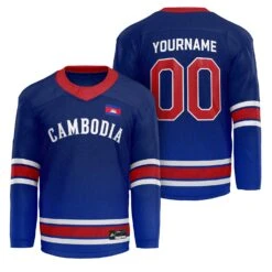 Cambodia Heritage Custom Hockey Jersey