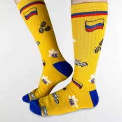 Colombia Crew Socks -World of Sportswear ColombiaCrewSocksModelPhoto