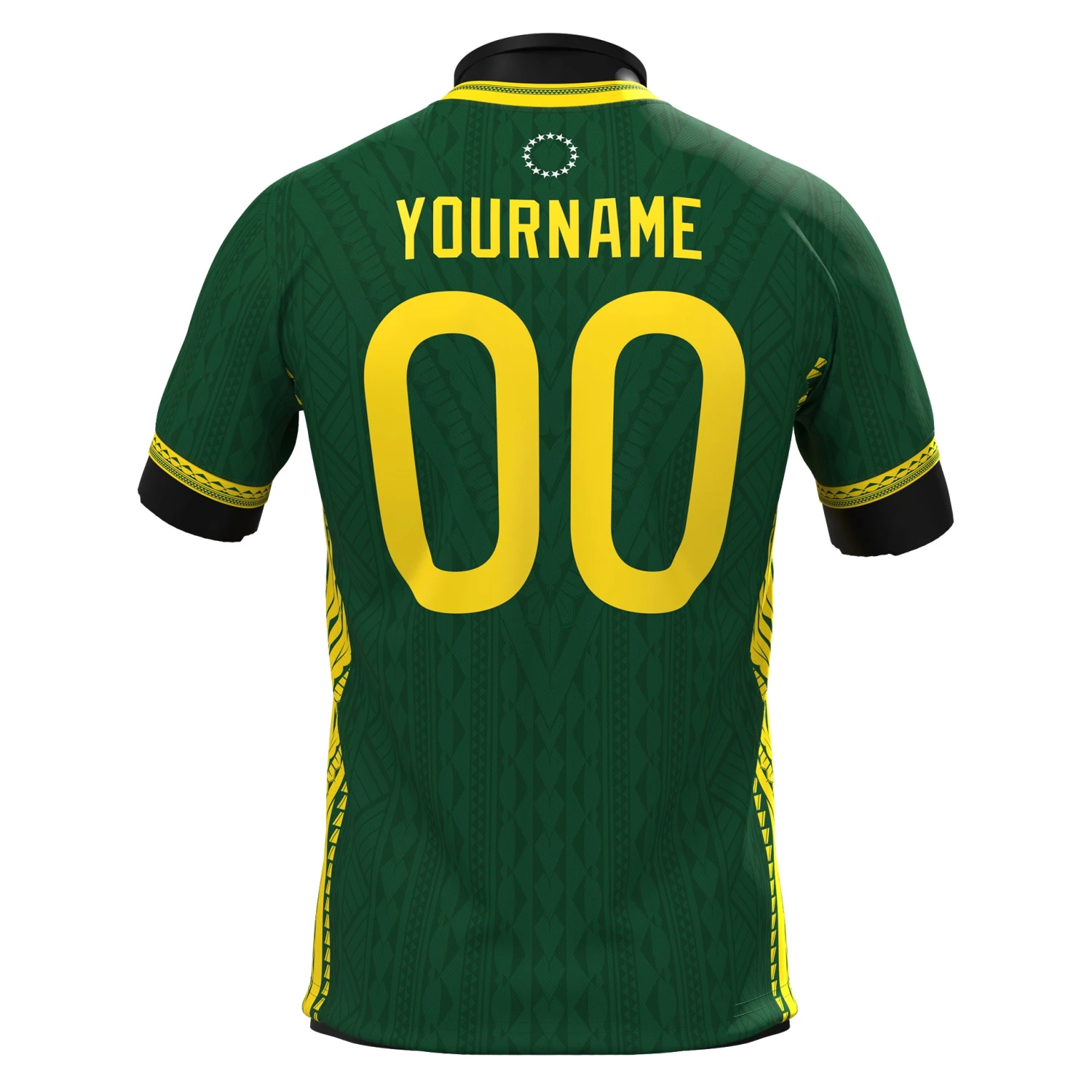 Cook Islands Heritage Custom Football Jersey 2 Cook Islands Heritage Custom Football Jersey - Image 2