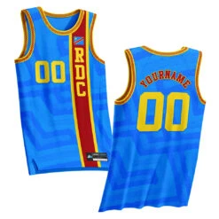 Democratic Republic Of Congo Custom Basketball Jersey