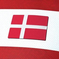 Denmark Heritage Custom Football Jersey -World of Sportswear Denmark Heritage Custom Football Jersey Flag