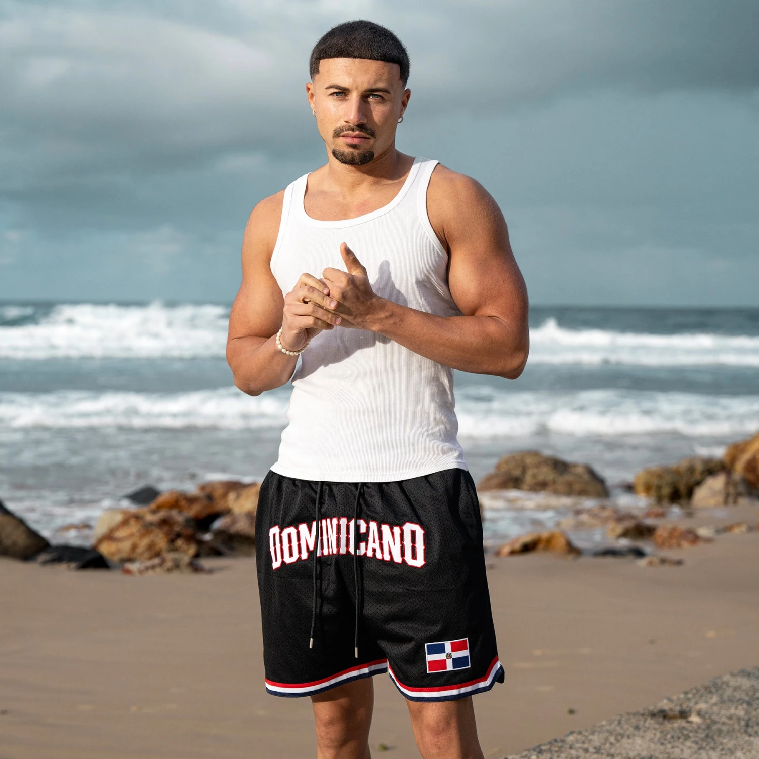 Dominican Republic Heritage Basketball Shorts 2 Dominican Republic Heritage Basketball Shorts - Image 2