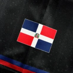 Dominican Republic 'Platano Verde' Baseball Jersey -World of Sportswear Dominican Republic Platano Verde Baseball Jersey flag