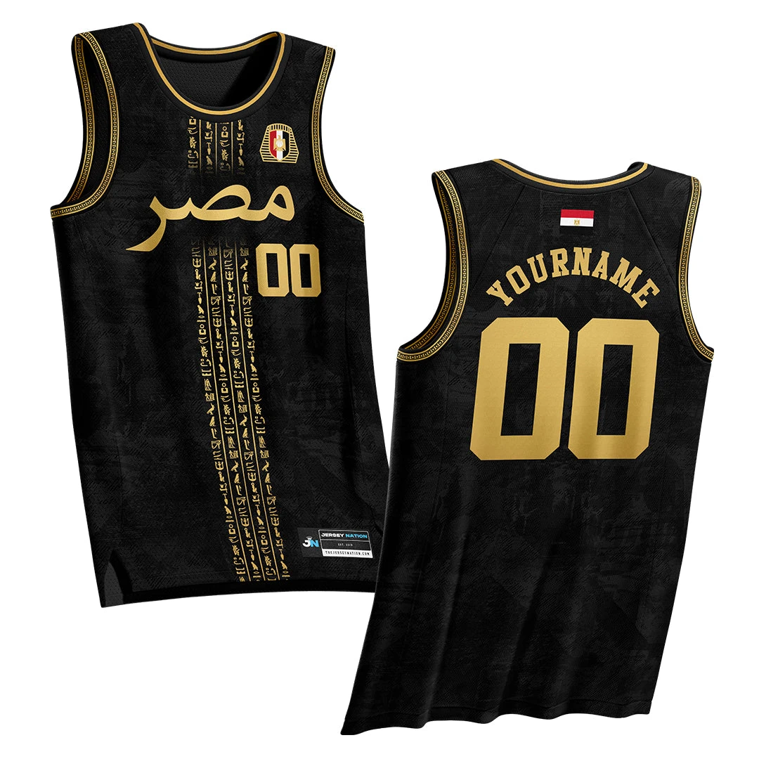 Egypt Limited Edition Custom Basketball Jersey 1 Egypt Limited Edition Custom Basketball Jersey