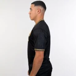 Egypt Heritage Custom Football Jersey 22 Egypt Heritage Custom Football Jersey -World of Sportswear EgyptBlackCustomFootballJersey 1