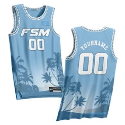 FSM Micronesia Heritage Custom Basketball Jersey