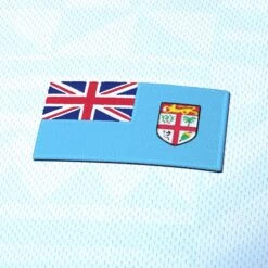Fiji Heritage Custom Football Jersey -World of Sportswear FijiHeritageCustomFootballJerseyFlag