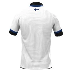 Finland Heritage Custom Football Jersey 8 Finland Heritage Custom Football Jersey -World of Sportswear FinlandCustomFootballJerseyBackPlain