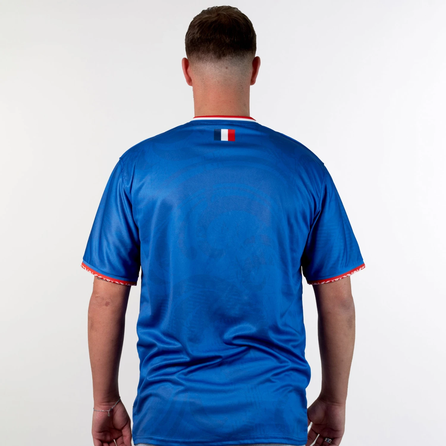 France Heritage Custom Football Jersey 3 France Heritage Custom Football Jersey - Image 3