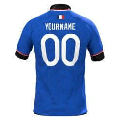 France Heritage Custom Football Jersey 13 France Heritage Custom Football Jersey -World of Sportswear FranceFootballJerseyBack