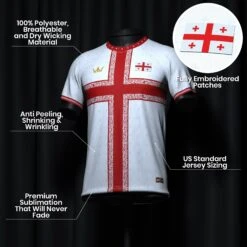 Georgia Heritage Custom Football Jersey -World of Sportswear GeorgiaCustomFootballJerseySpot fae08f85 063e 45c1 9c53 7be85a30424a