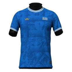Greece Heritage Custom Football Jersey