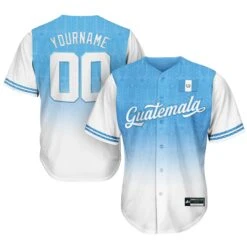 Guatemala Heritage Custom Baseball Jersey