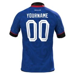 Haiti Custom Heritage Football Jersey -World of Sportswear HaitiFootballJerseyBack