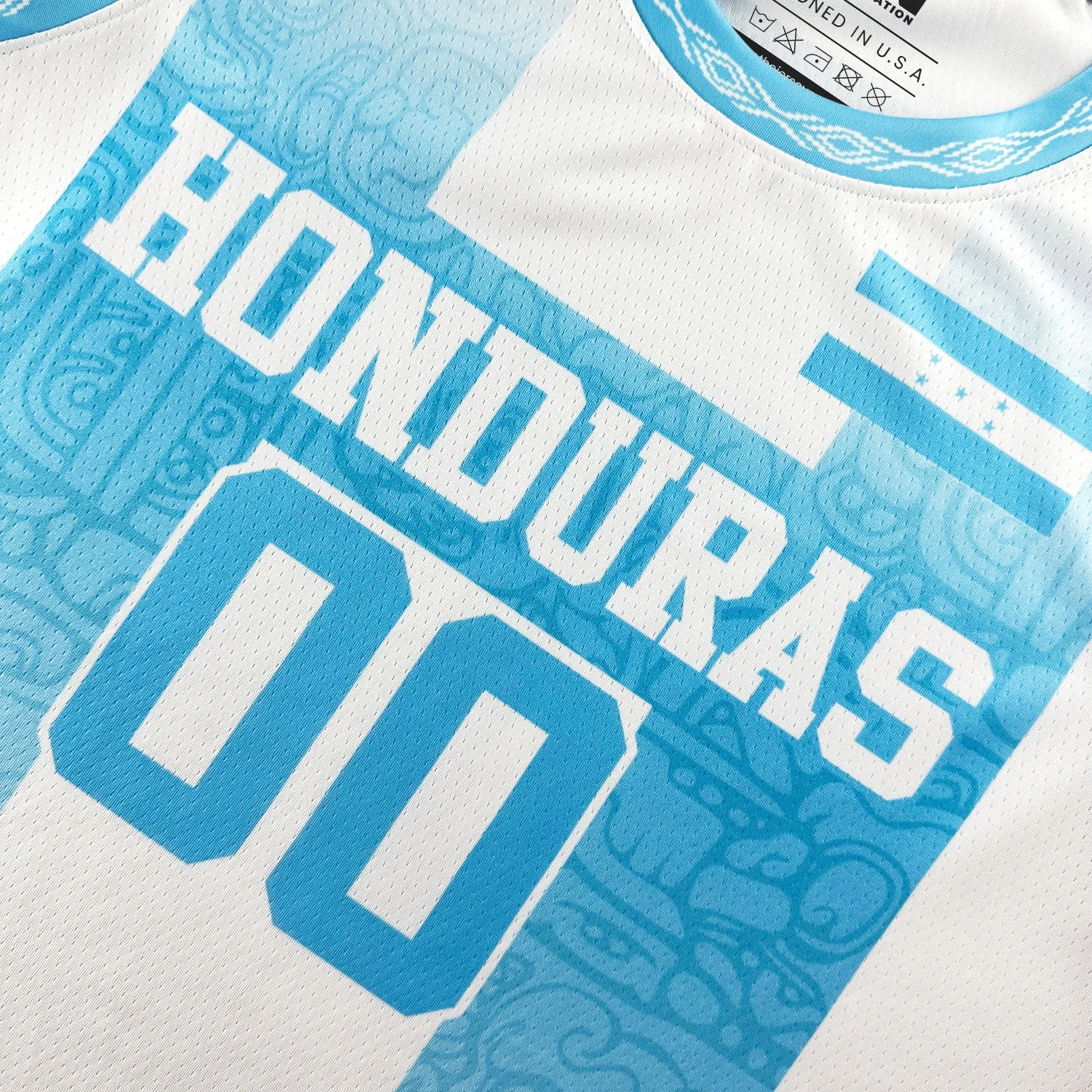 Honduras Heritage Custom Basketball Jersey 7 Honduras Heritage Custom Basketball Jersey - Image 7