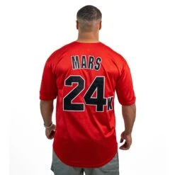 Hooligans 'Mars' 24K Baseball Jersey 11 Hooligans 'Mars' 24K Baseball Jersey -World of Sportswear HooligansMars24KBaseballSummerJersey
