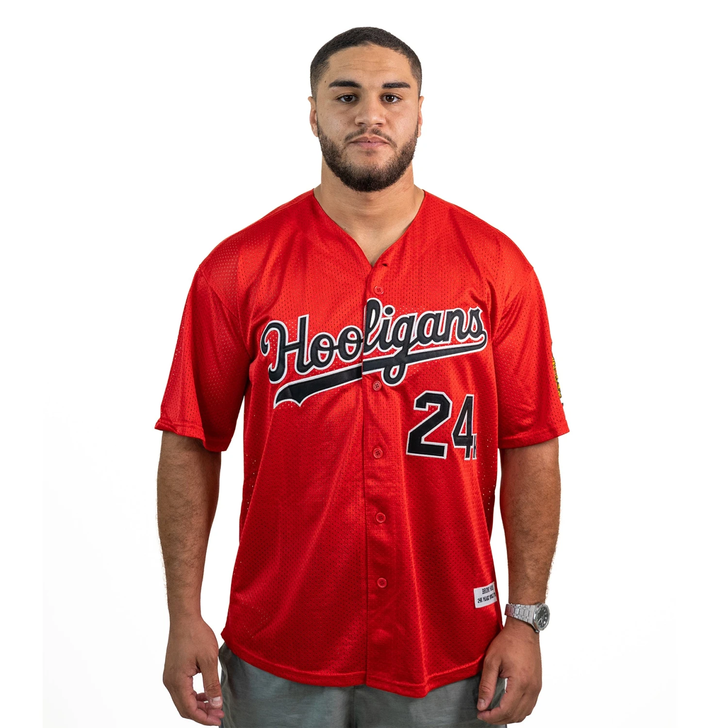 Hooligans 'Mars' 24K Baseball Jersey 2 Hooligans 'Mars' 24K Baseball Jersey - Image 2