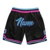 Black Vice City Custom Basketball Shorts
