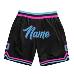 Black Vice City Custom Basketball Shorts