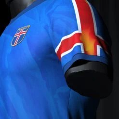 Iceland Heritage Custom Football Jersey -World of Sportswear IcelandCustomFootballJerseyArms