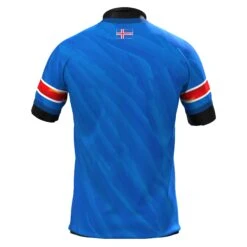 Iceland Heritage Custom Football Jersey -World of Sportswear IcelandCustomFootballJerseyBackPlain