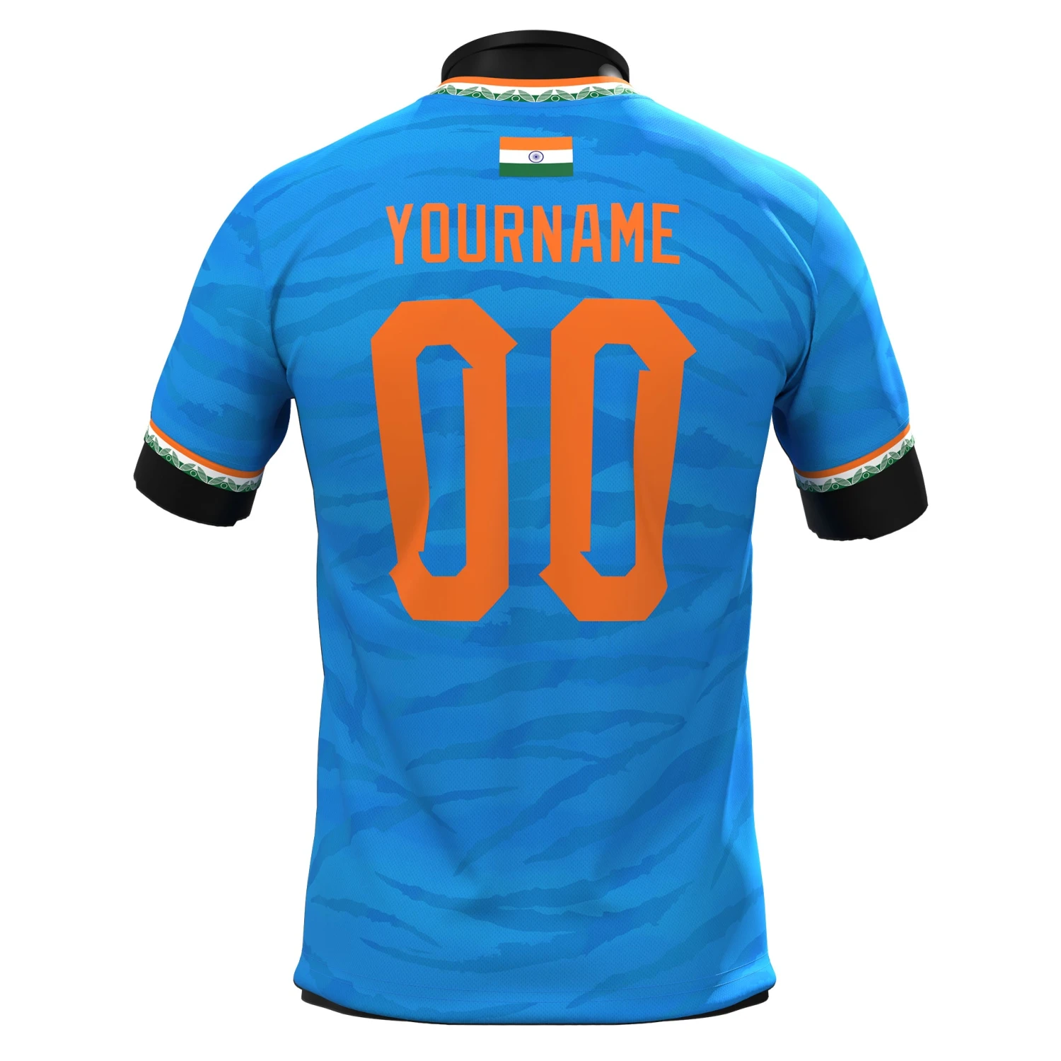 India Heritage Custom Football Jersey 2 India Heritage Custom Football Jersey - Image 2