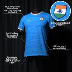 India Heritage Custom Football Jersey 11 India Heritage Custom Football Jersey -World of Sportswear IndiaCustomFootballJerseySpot