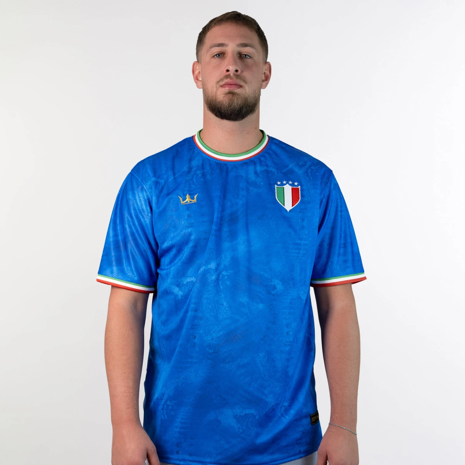 Italy Heritage Custom Football Jersey 2 Italy Heritage Custom Football Jersey - Image 2