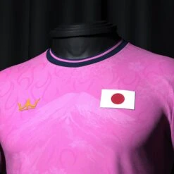 Japan Heritage Custom Football Jersey -World of Sportswear JapanPinkCustomFootballJerseyChest 90bf634b 931a 4634 8e75 9d52fa918547