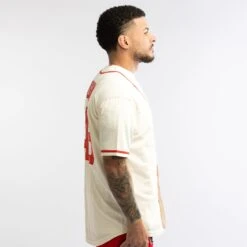 Jimmy Dugan Rockford Peaches Baseball Jersey -World of Sportswear JimmyDuganRockfordPeaches 43BaseballJersey