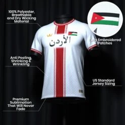 Jordan Heritage Custom Football Jersey -World of Sportswear JordanCustomFootballJerseySpot