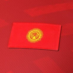 Kyrgyzstan Heritage Custom Football Jersey -World of Sportswear KyrgyzstanCustomFootballJerseyFlag