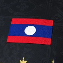 Laos Heritage Custom Football Jersey -World of Sportswear LaosCustomFootballJerseyFlag