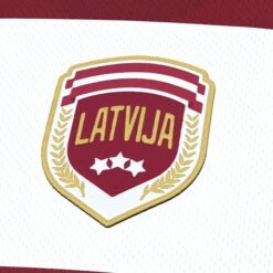 Latvia Heritage Custom Football Jersey -World of Sportswear LatviaCustomFootballJerseyCrest