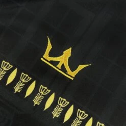 Lebanon Heritage Custom Football Jersey 27 Lebanon Heritage Custom Football Jersey -World of Sportswear LebanonBlackCustomFootballJersey4