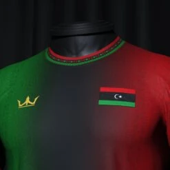 Libya Heritage Custom Football Jersey -World of Sportswear LibyaCustomFootballJerseychest