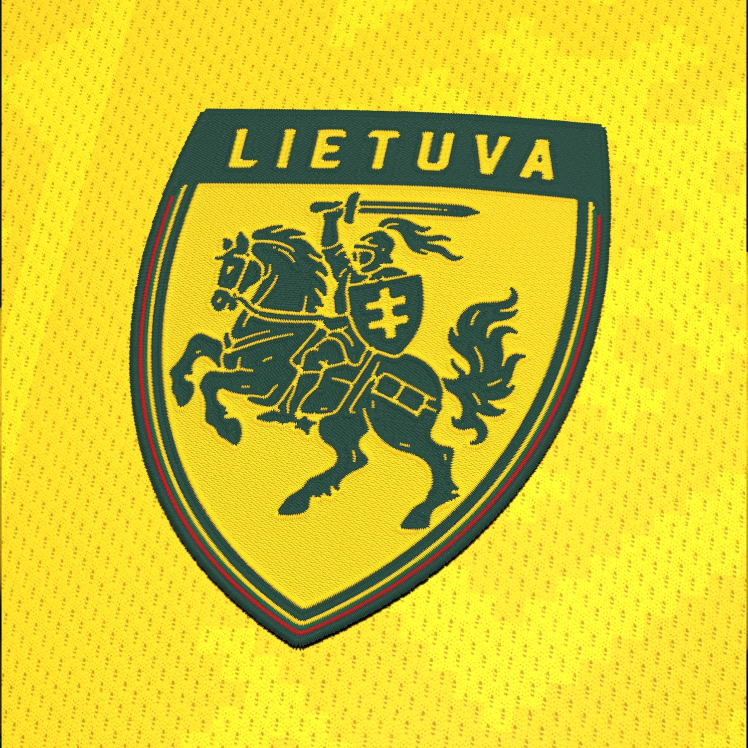 Lithuania Heritage Custom Football Jersey 4 Lithuania Heritage Custom Football Jersey - Image 4