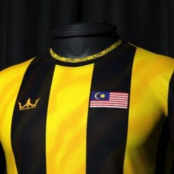 Malaysia Heritage Custom Football Jersey 10 Malaysia Heritage Custom Football Jersey -World of Sportswear MalaysiaCustomFootballJerseyChest