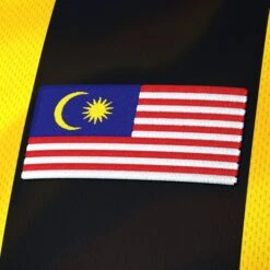 Malaysia Heritage Custom Football Jersey 9 Malaysia Heritage Custom Football Jersey -World of Sportswear MalaysiaCustomFootballJerseyFlag