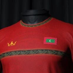Maldives Heritage Custom Football Jersey -World of Sportswear MaldivesCustomFootballJerseyChest